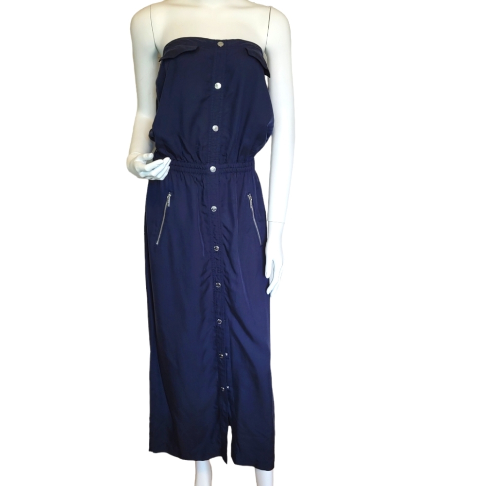Michael Kors Navy Maxi Dress